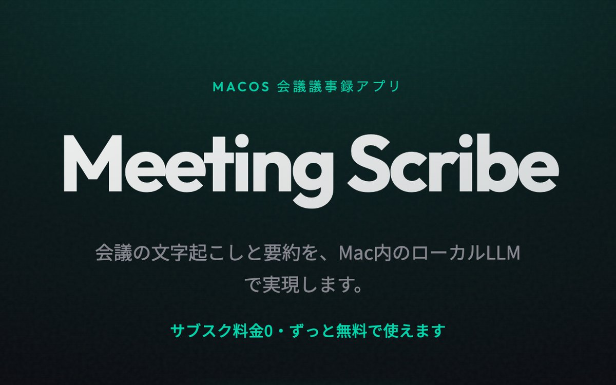 Meeting Scribe